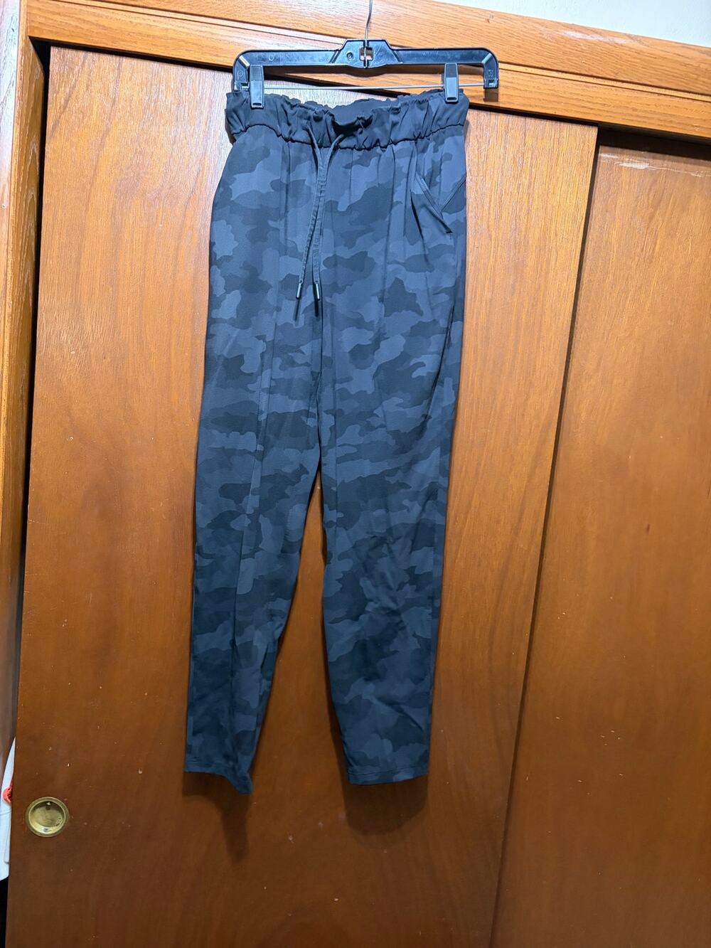 lululemon Stretch High Rise Jogger Full Length 4 Camo Deep Coal W5DCTS